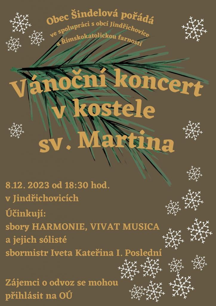 Vánoční koncert v kostele sv. Martina