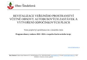 Revitalizace veřejného prostranství včetně obnovy autobusových zastávek a vytvoření odpočinkových ploch